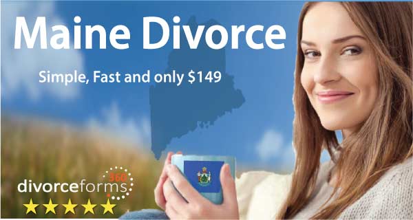 Maine divorce papers