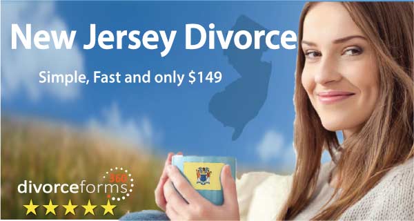 New Jersey divorce papers