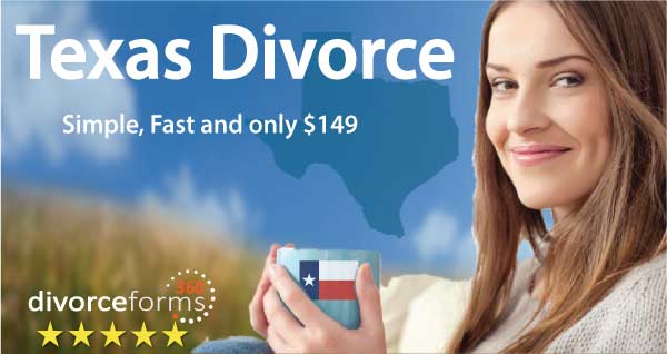 TX divorce papers