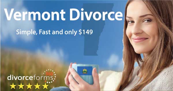 Vermont divorce papers