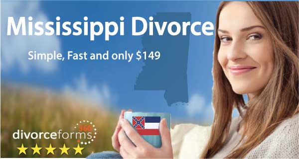 Mississippi divorce papers