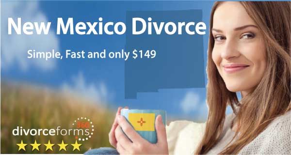 New Mexico divorce papers