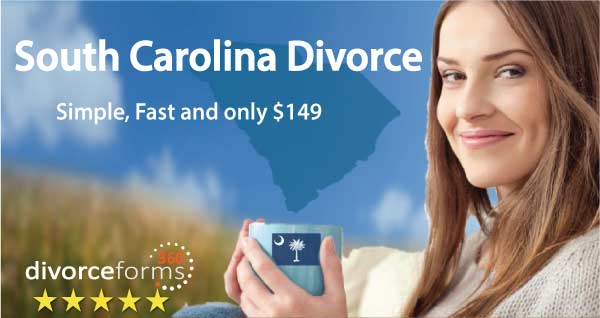 South Carolina divorce papers