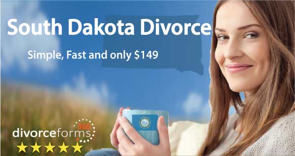 South Dakota Divorce papers