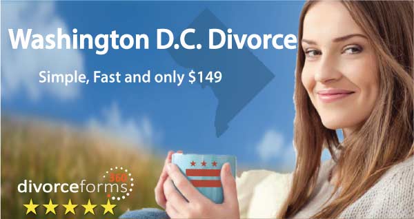 Washington D.C. divorce papers